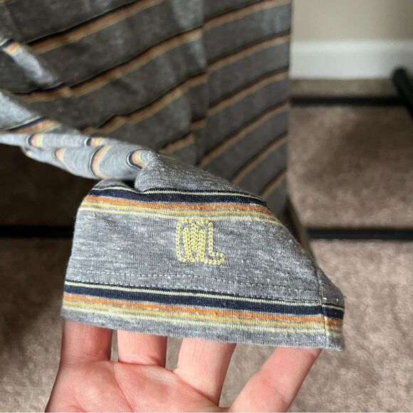 Marine Layer Respun Men's Large Striped T-shirt. - Picture 7 of 7